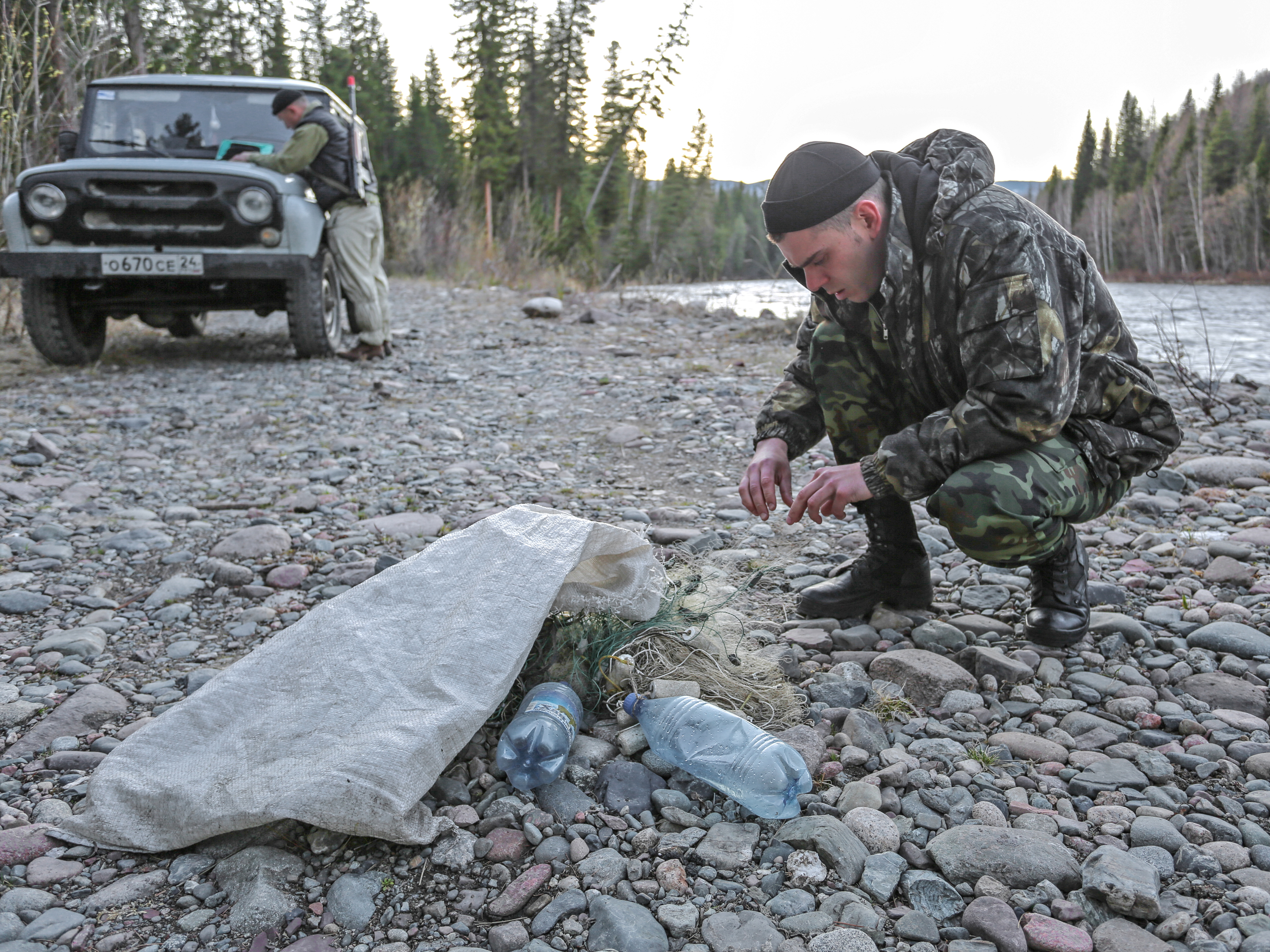 Природоохранный рейд на реке Ус