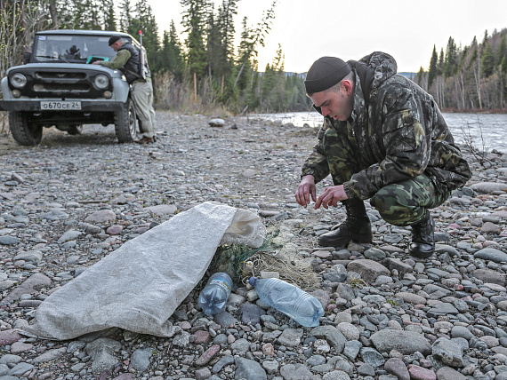 Природоохранный рейд на реке Ус