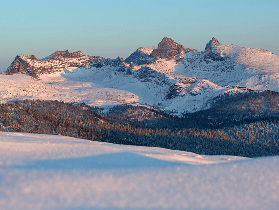 Спящий Саян зимой